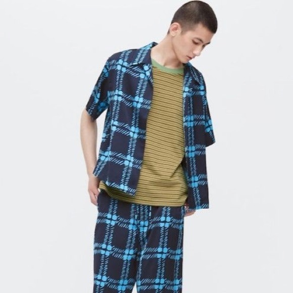 Uniqlo Marni Collaboration Oversized Open Collar Shirt and pants set - Picture 3 of 15